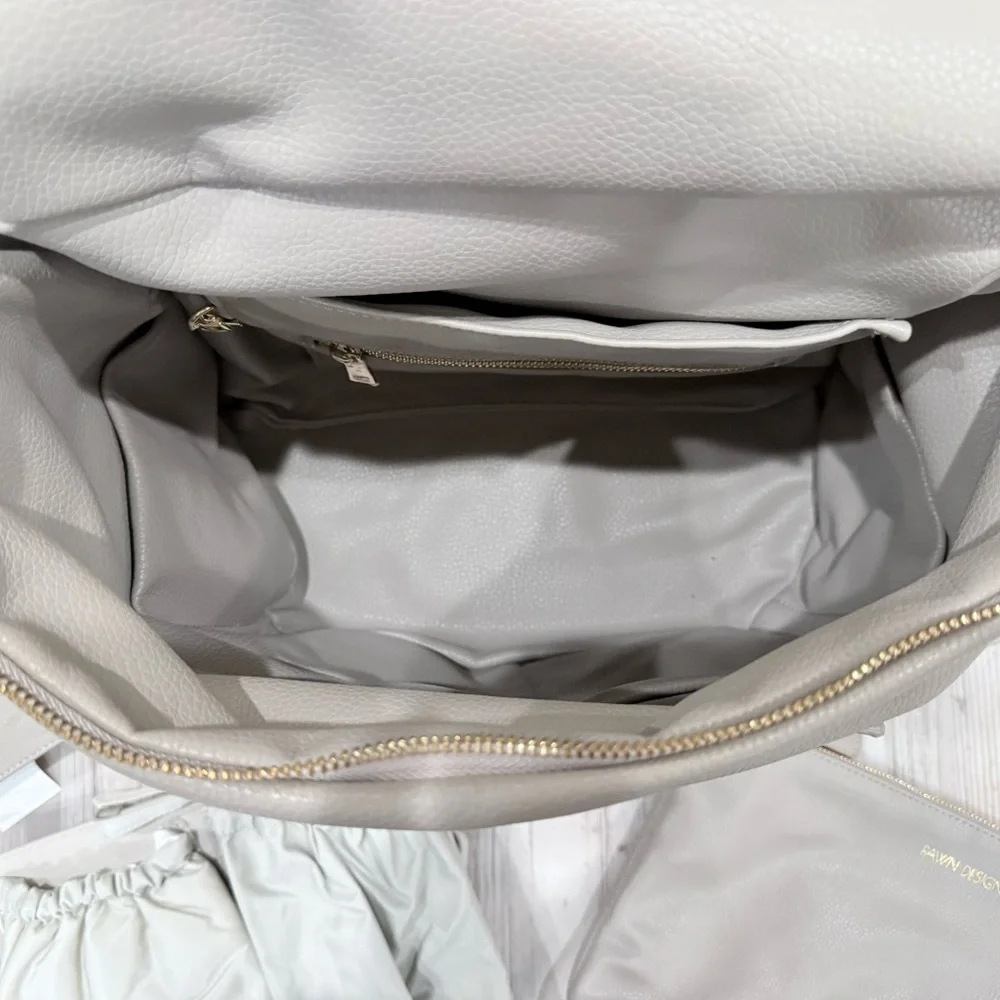 Fawn Design Light Gray Baby Bag